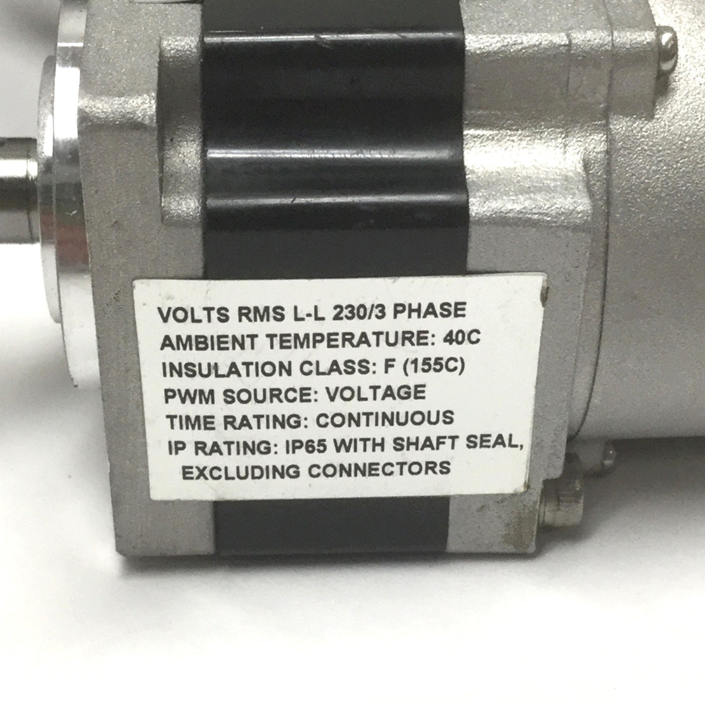 Used Allen Bradley TLY-A110P-BJ62AA Kinetix Servo Motor 230VAC, 8mm Shaft, 46mm
