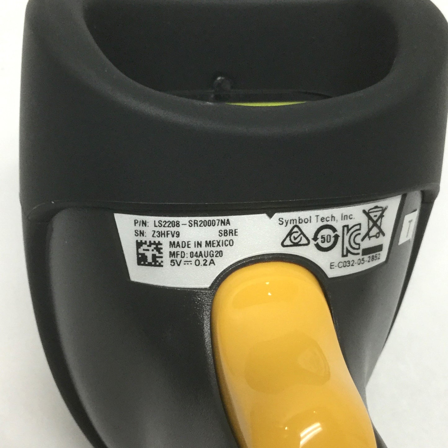 Used Symbol LS2208-SR20007NA Handheld Laser Scanner Barcode Reader 100 scan/sec, USB