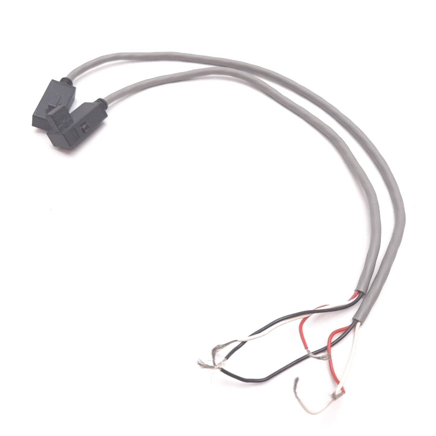 Used Lot of 2 SMC D-F79 Solid State Auto Switch Sensor, NPN, 24VDC, 3-Wire, 7.5" Long