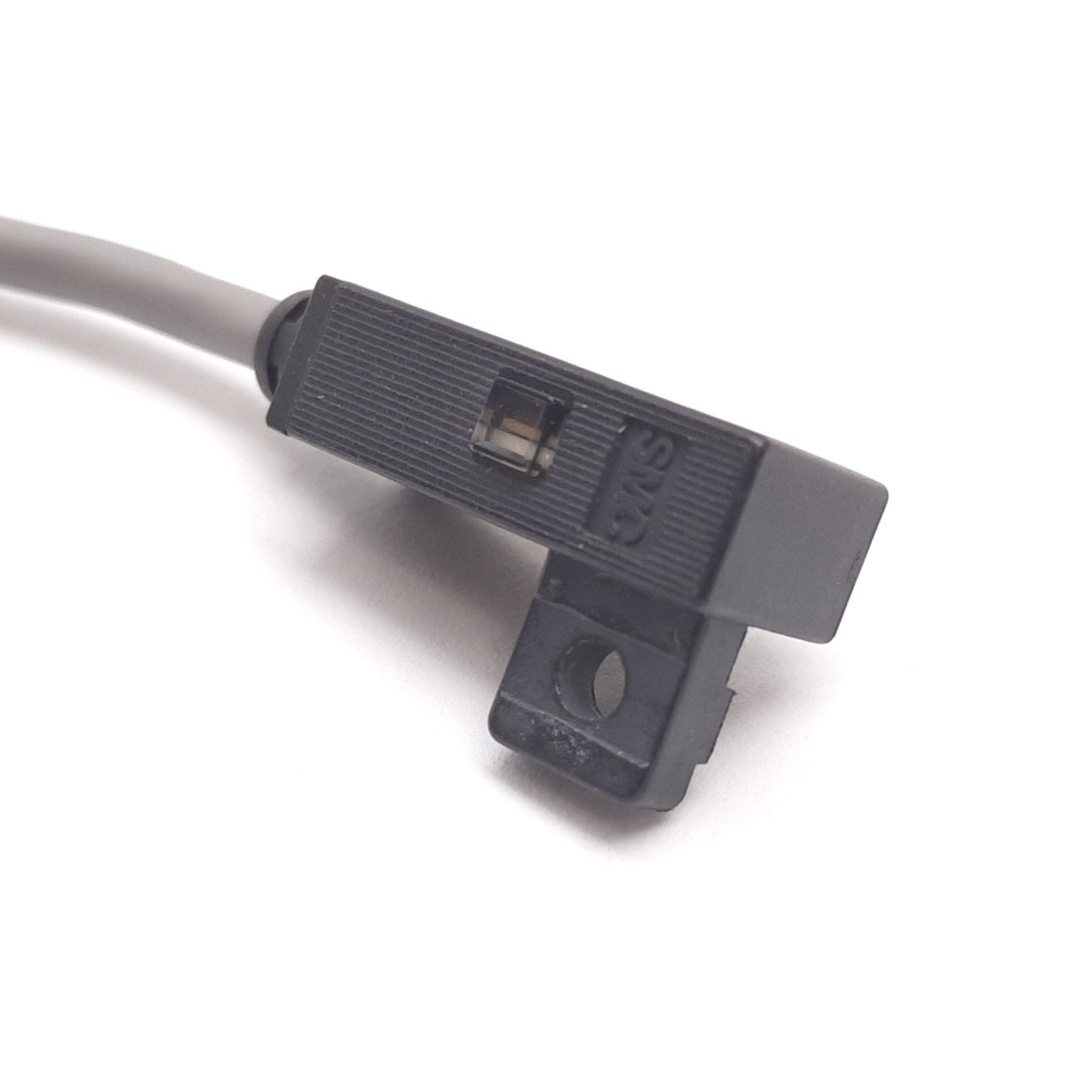 Used Lot of 2 SMC D-F79 Solid State Auto Switch Sensor, NPN, 24VDC, 3-Wire, 18" Long