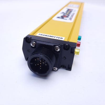 Used PosiGuard LGS-12 Safety Controls 12" Light Curtain Transmitter Sensor 115/230VAC