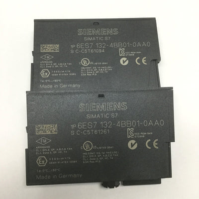 New Other Lot of 2 Siemens 6ES7 132-4BB00-0AA0 Simatic S7 Digital Output Module 24VDC 0.5A