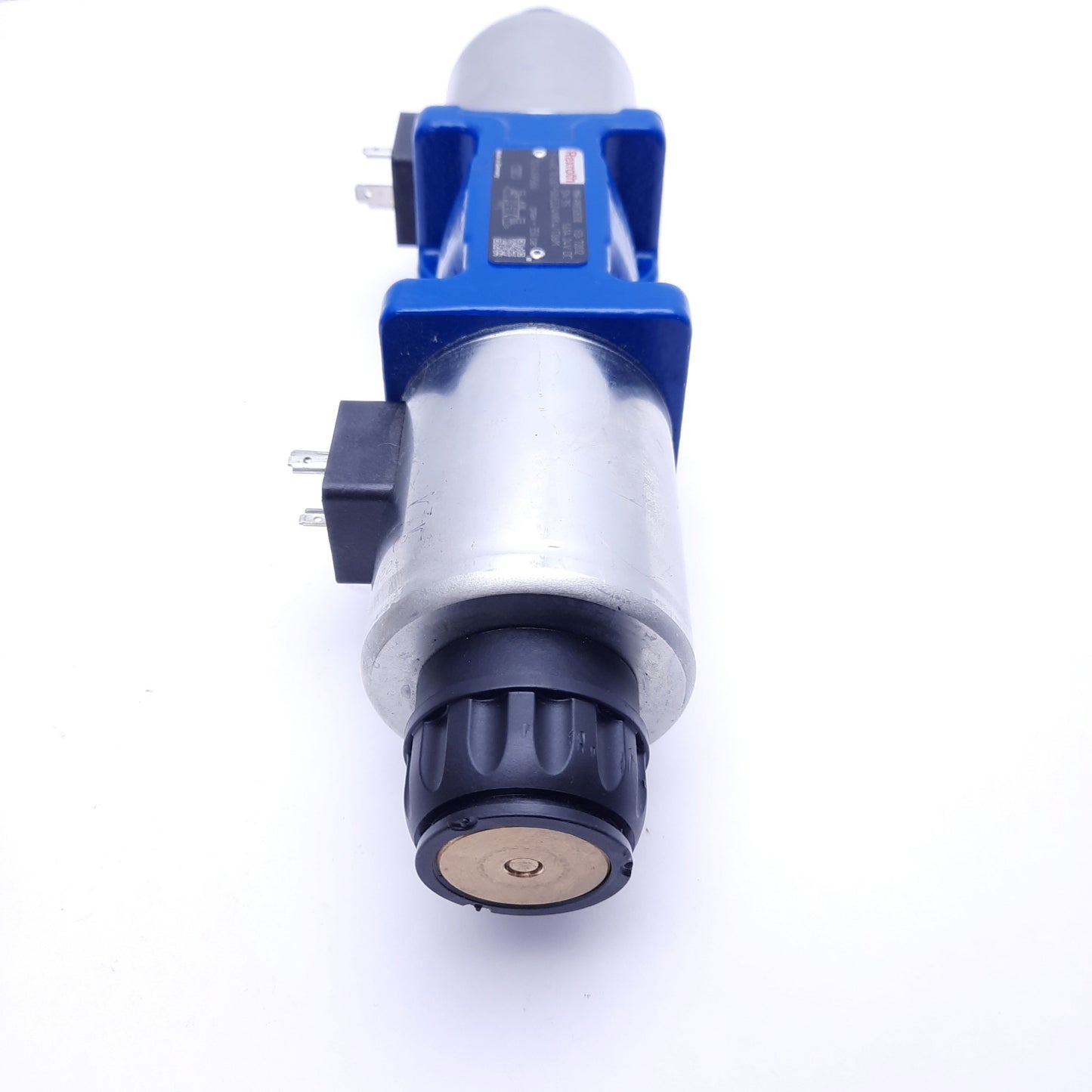 Used Bosch Rexroth R901328338 Operated Directional Control Valve Solenoid Actuation