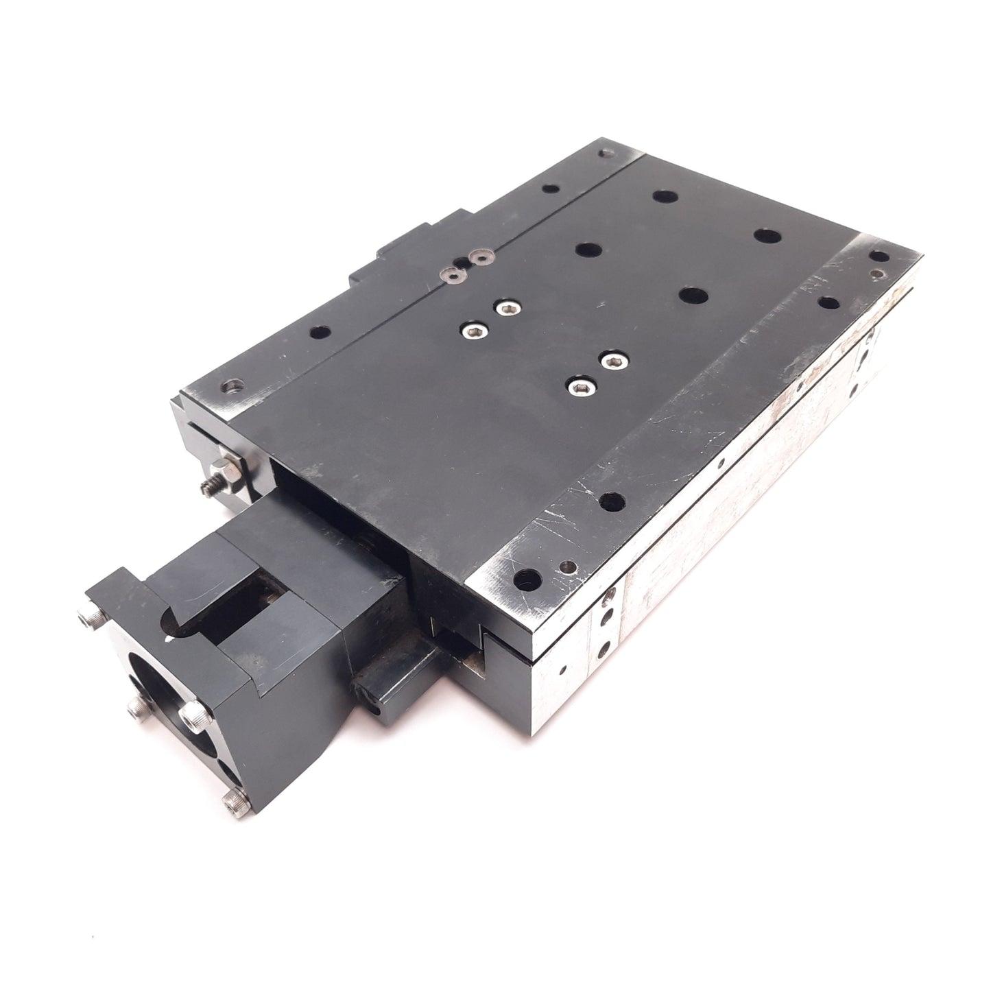 Used Daedal Linear Slide Position Actuator, Stage: 9" x 6", Travel: 4.5", NEMA 23