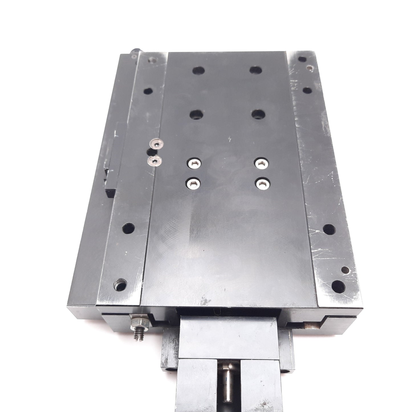 Used Daedal Linear Slide Position Actuator, Stage: 9" x 6", Travel: 4.5", NEMA 23