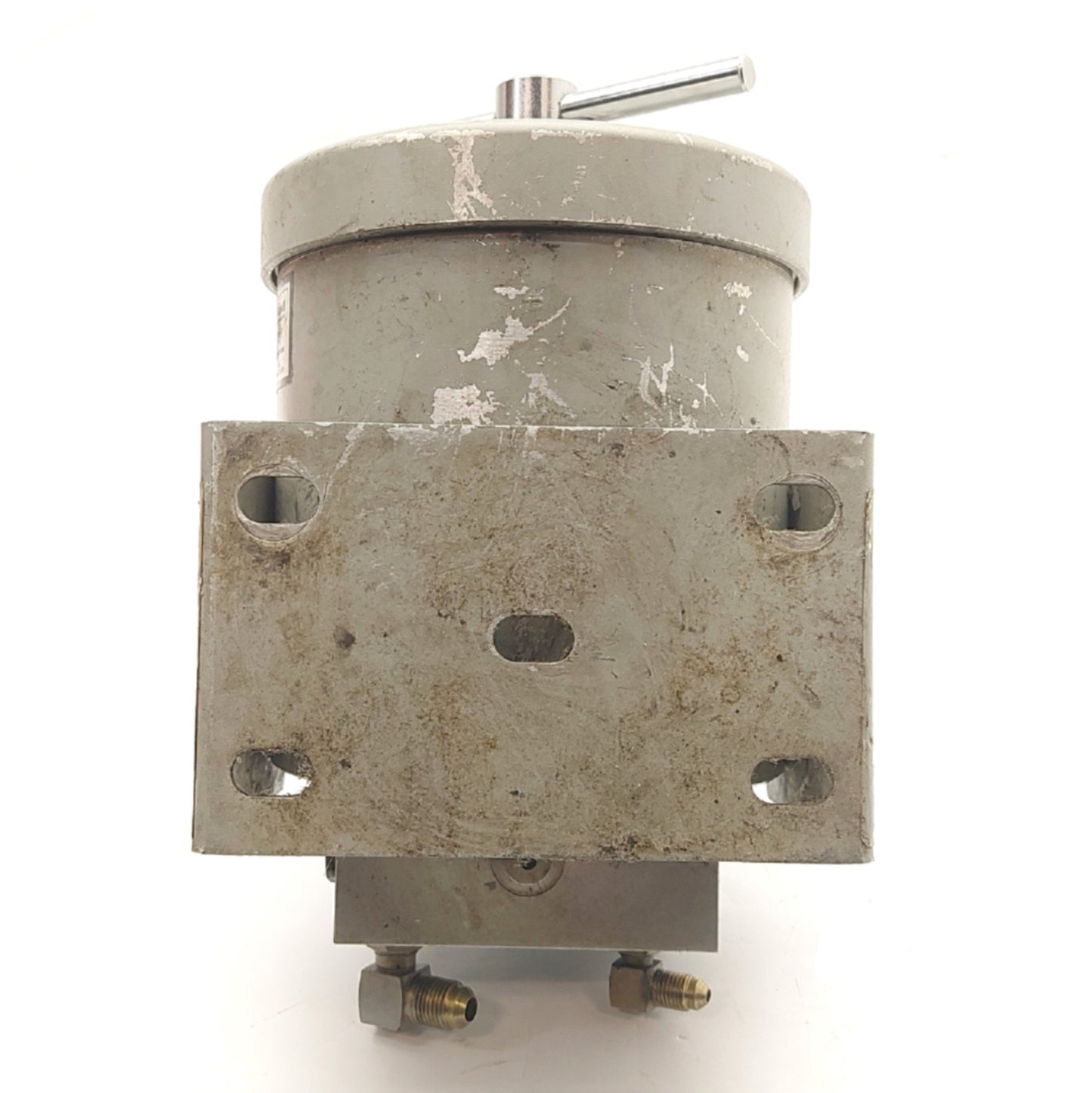 Used Filtroil BU-50 Hydraulic Oil Filter 50E Element 1micron .3GPM SAE-4 In SAE-6 Out