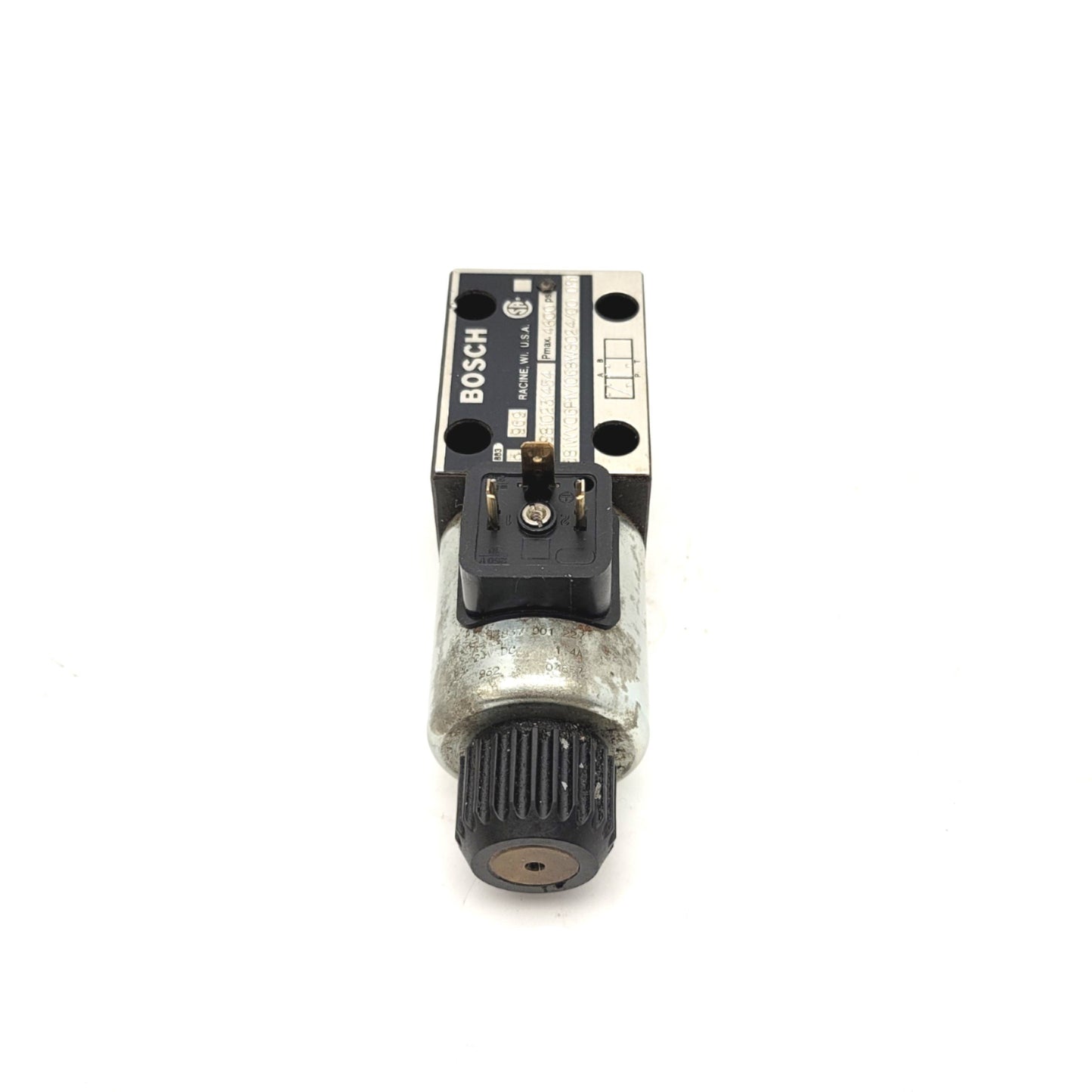 Used Bosch Rexroth 081WV06P1V1068WS024/00 D51 Directional Control Valve 24VDC