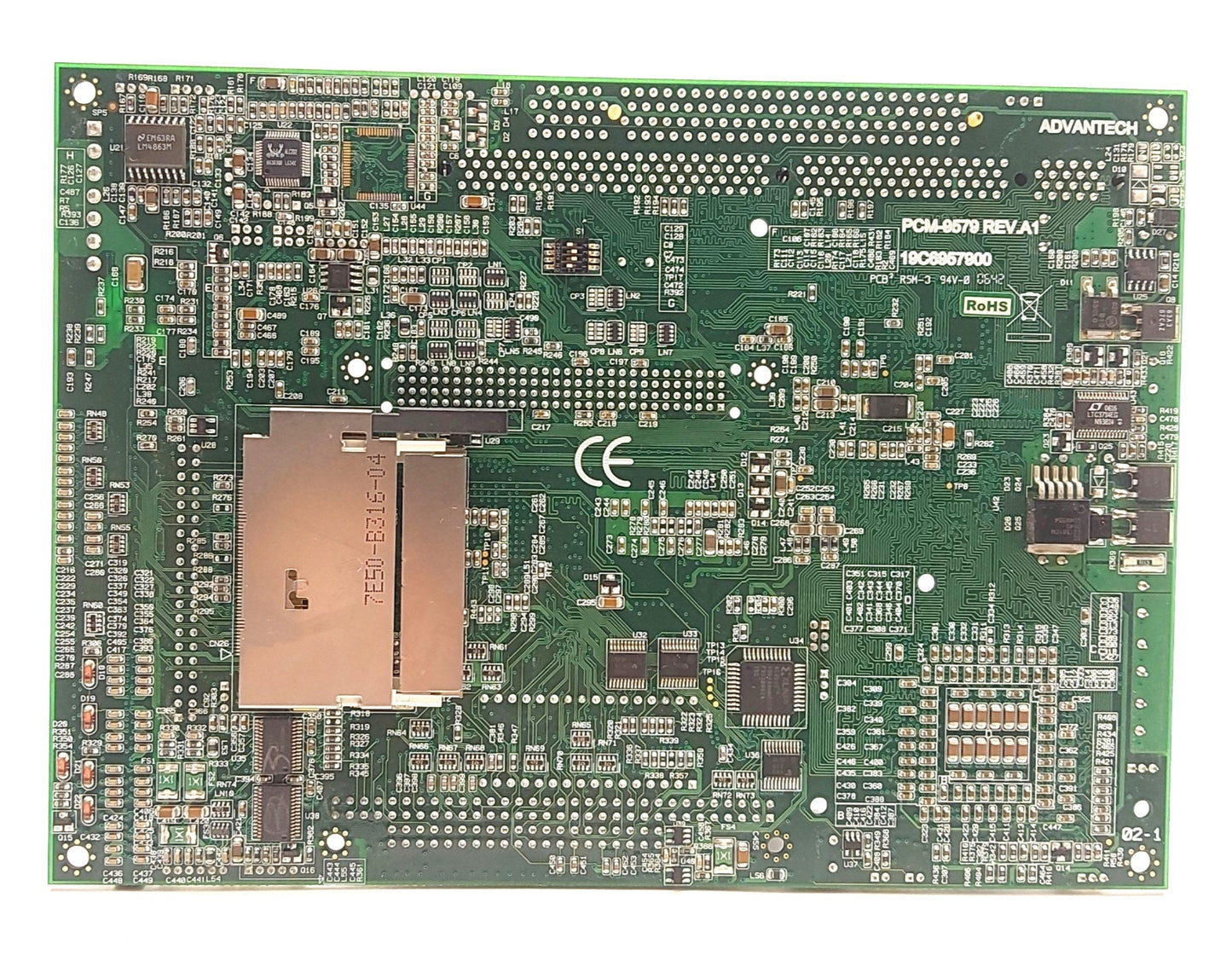 Used Advantech PCM-9579F-M0A1 Industrial Motherboard Intel Celeron 650MHz 256MB 5VDC