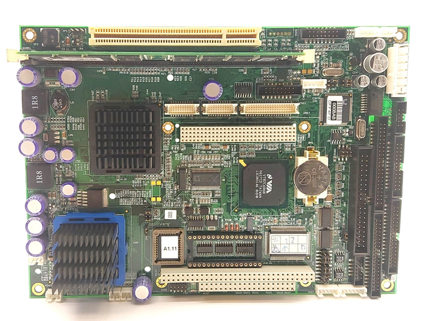 Used Advantech PCM-9579F-M0A1 Industrial Motherboard Intel Celeron 650MHz 256MB 5VDC