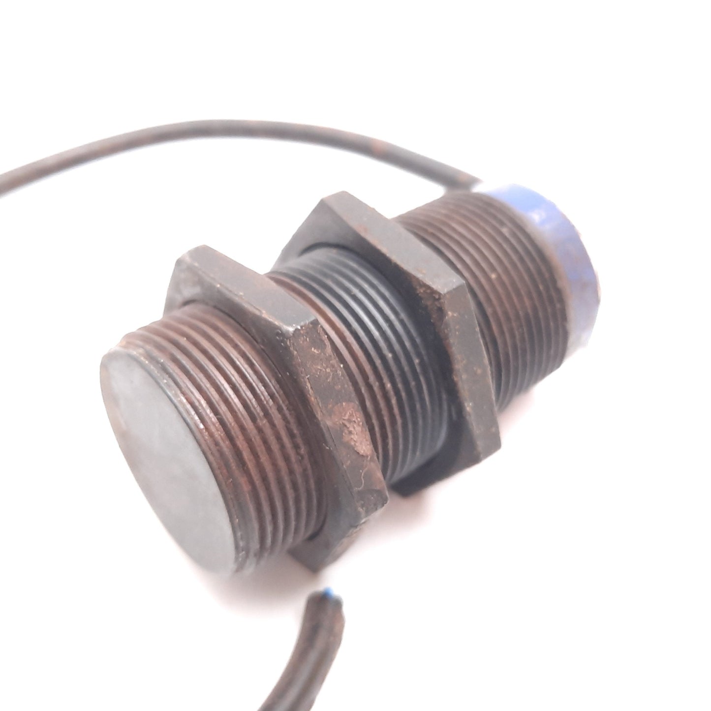 Used Telemecanique XS4P30KP340 Inductive Proximity Sensor, Range 15mm, PNP NPN, 350mm