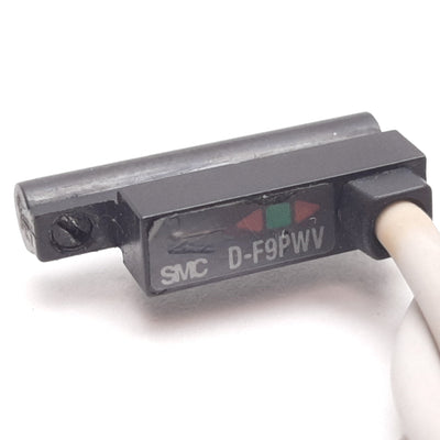 Used SMC D-F9PWV Cylinder Position Auto Switch, 24VDC 40mA, PNP, 3-Wire 14" Long