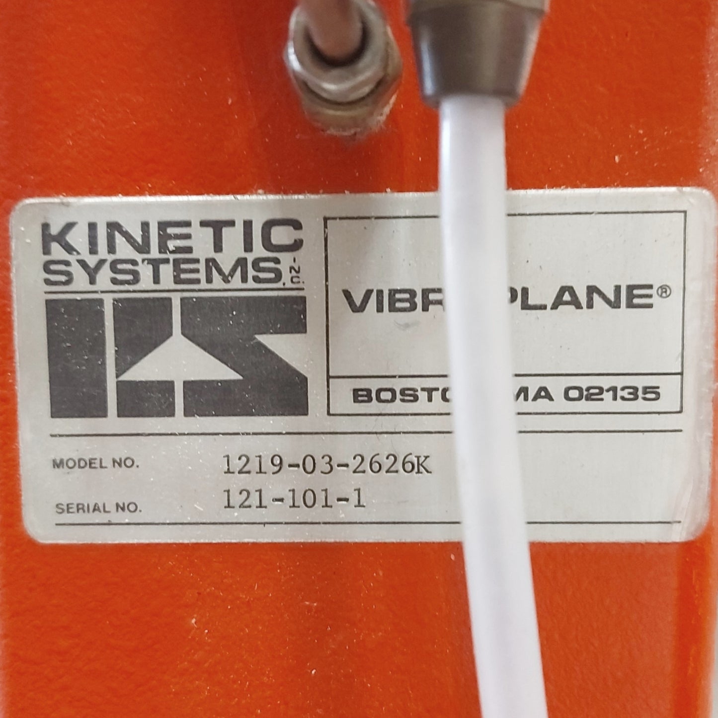 Used KSI 1219-03-2626K Tripod Vibration Isolation Mounts 200-3200lbs 24" High 50PSI