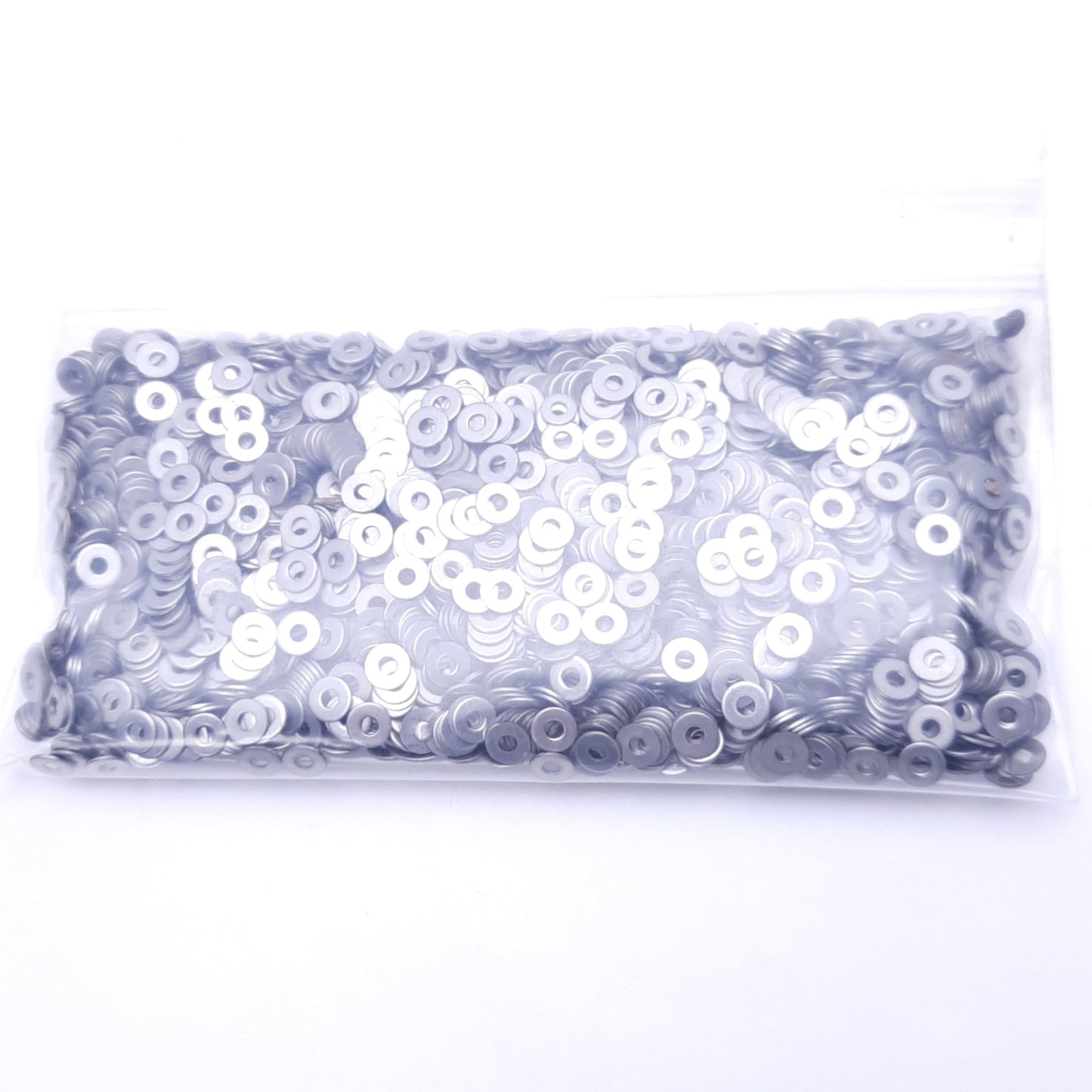 New – Open box Fastenal 71001 #2 18-8 Stainless Steel Small OD Flat Washer, Qty 3535