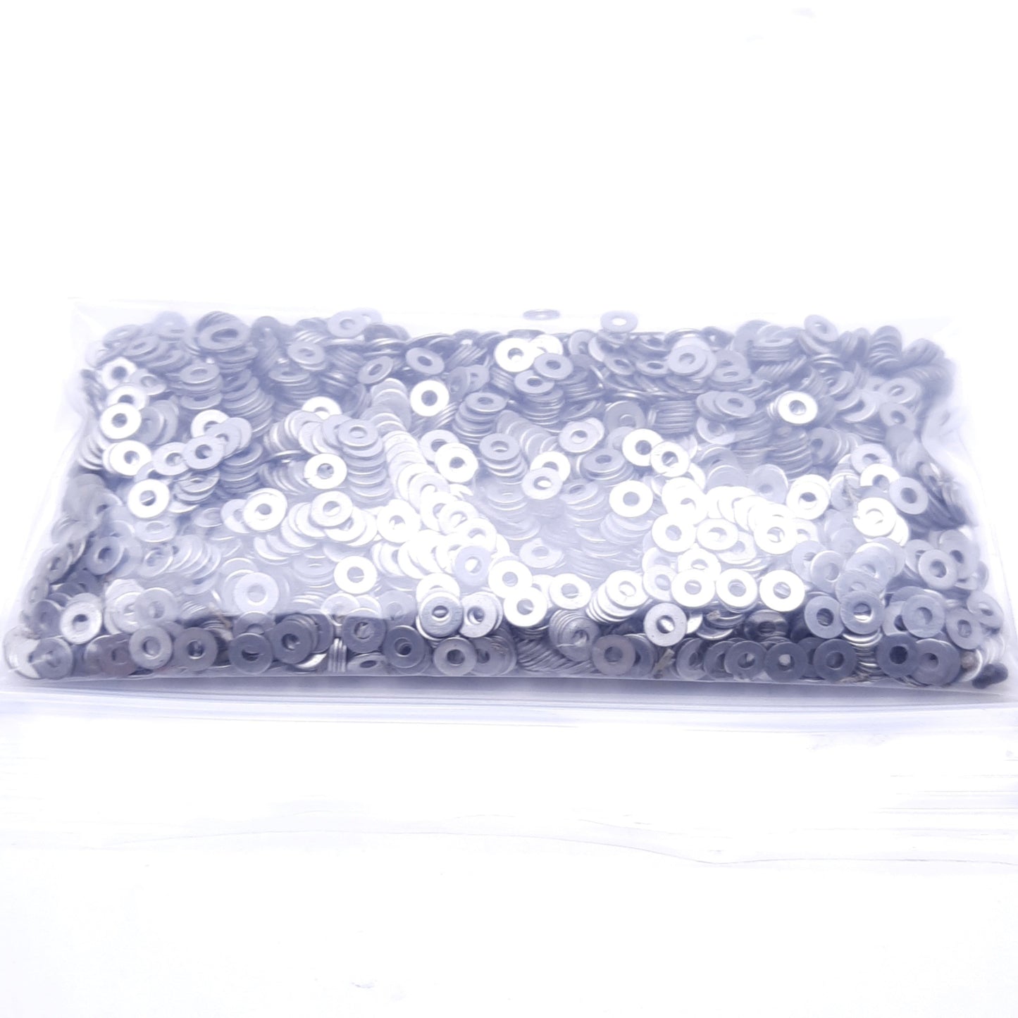 New – Open box Fastenal 71001 #2 18-8 Stainless Steel Small OD Flat Washer, Qty 3535