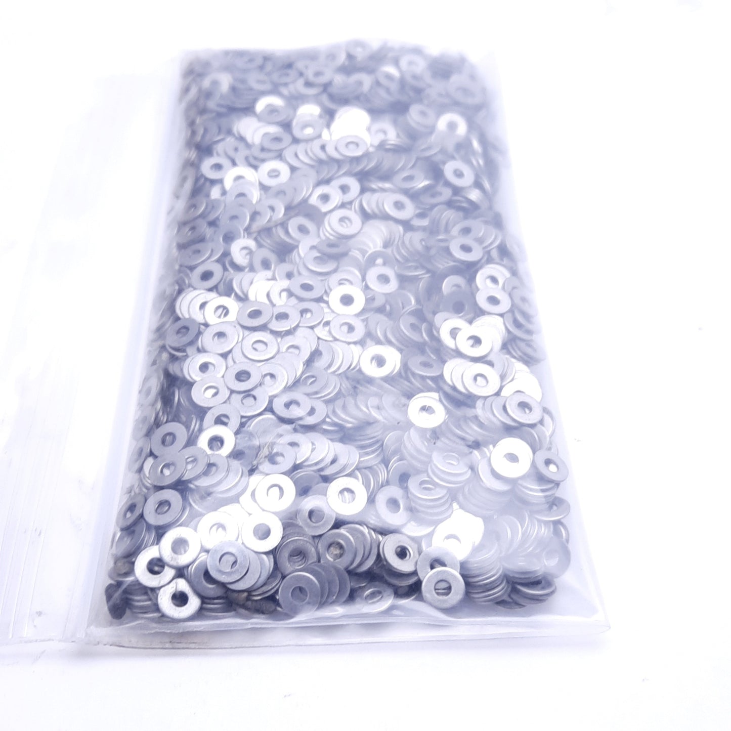 New – Open box Fastenal 71001 #2 18-8 Stainless Steel Small OD Flat Washer, Qty 3535