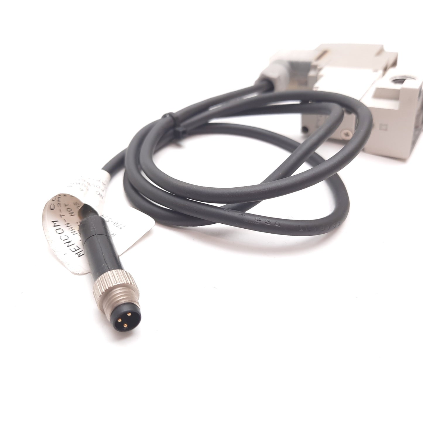 Used SMC SYJ514R-5DZ Solenoid Valve, 2-Position 3-Port, 24VDC, 0.15-0.7MPa, 1/4" NPT