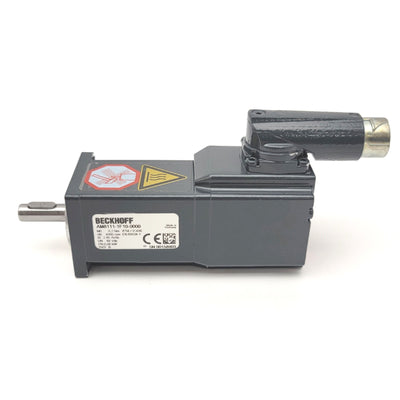Used Beckhoff AM8111-1F10-0000 Servo Motor, 0.2Nm, 4000RPM, 48VDC, 2.8A, 40mm Frame