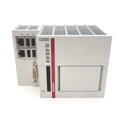 Used Beckhoff CX2020-0135/4GB Basic CPU Module 4GB RAM 1.4GHz, 24VDC, 16GB CFast Card