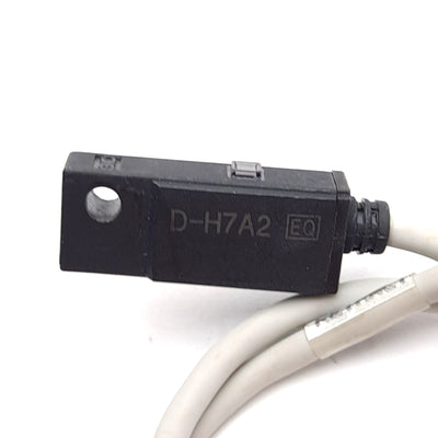 Used Lot of 2 SMC D-H7A2 Cylinder Sensor, Output: PNP, Voltage: 4.5-28VDC, 3-Wire