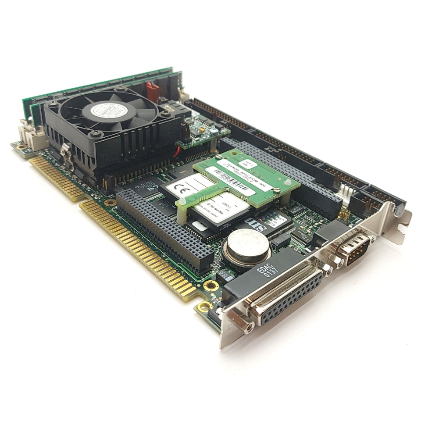 Used TEKNOR VIPER825/KAA-01 Single Board Computer, Intel MMX, 8MB RAM, PICMG1.0