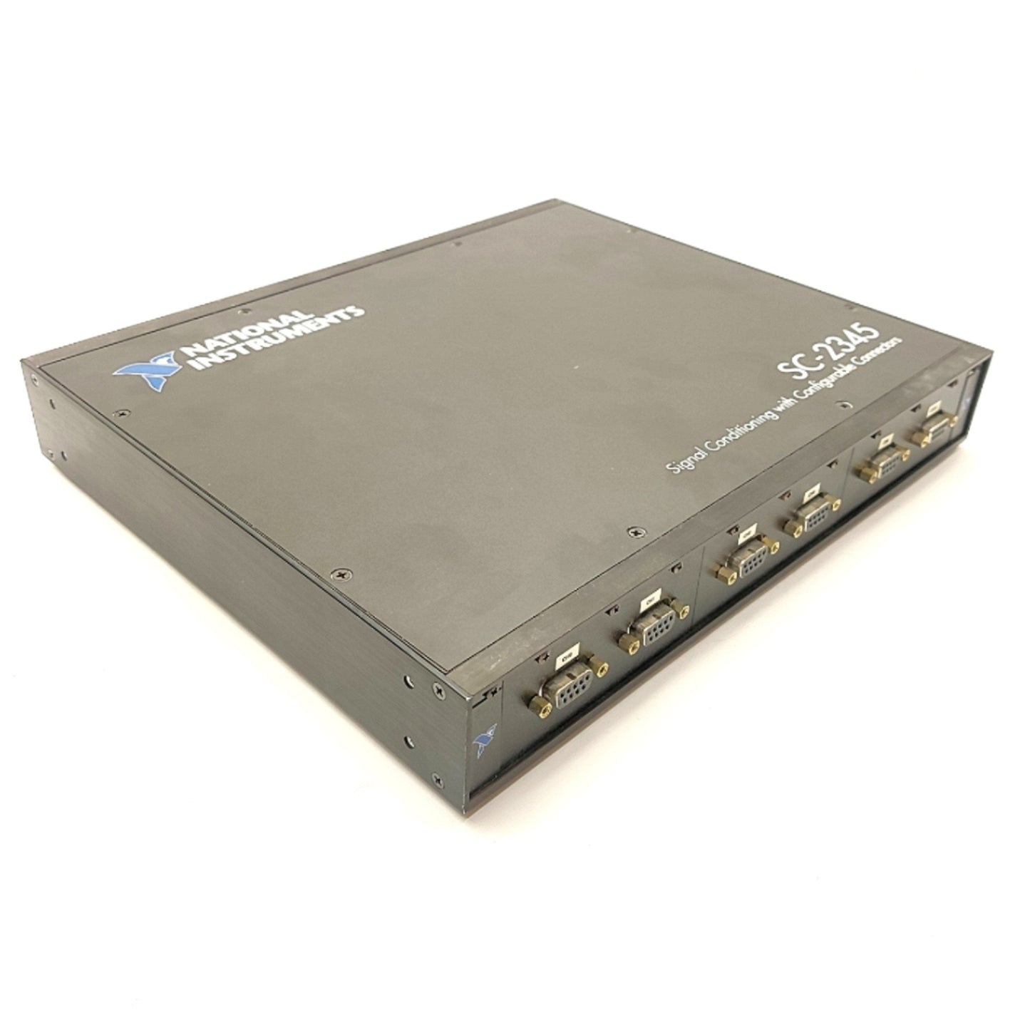 Used  National Instruments SC-2345 w/ SCC-PWR02 DAQ Carrier/Enclosure, 20x SCC Module