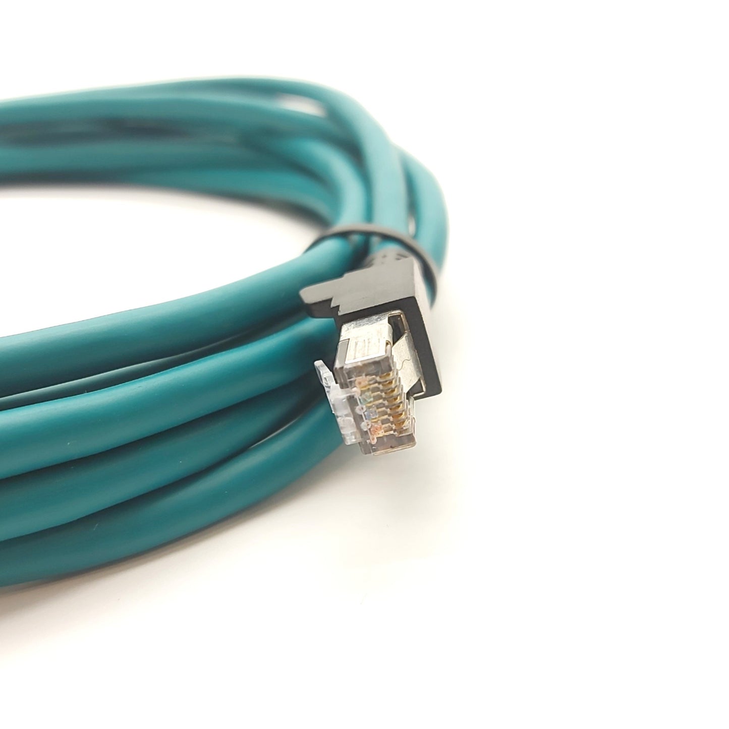 Used Cognex CCB-84901-1003-05 Ethernet Communication Cable RJ45 to M12 8-Pin 5m Long