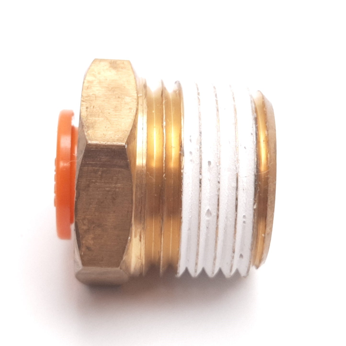 New – Open box Lot of 10 SMC KQ2H11-37A One-Touch Fitting, 3/8" Tube to 1/2" NPT Male