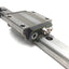 Used THK SR20 Linear Bearing w/ Linear Rail Length: 212mm Width: 20mm Height: 15.4mm
