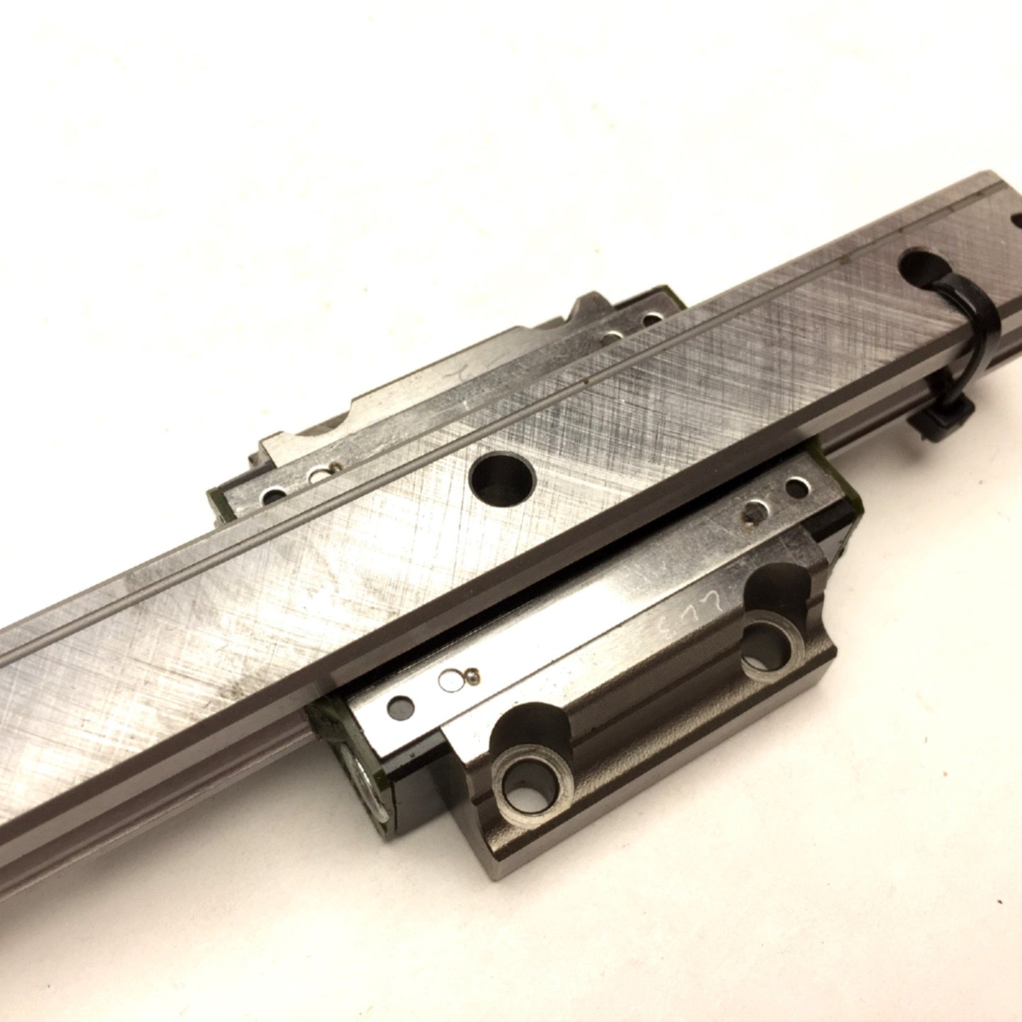Used THK SR20 Linear Bearing w/ Linear Rail Length: 212mm Width: 20mm Height: 15.4mm