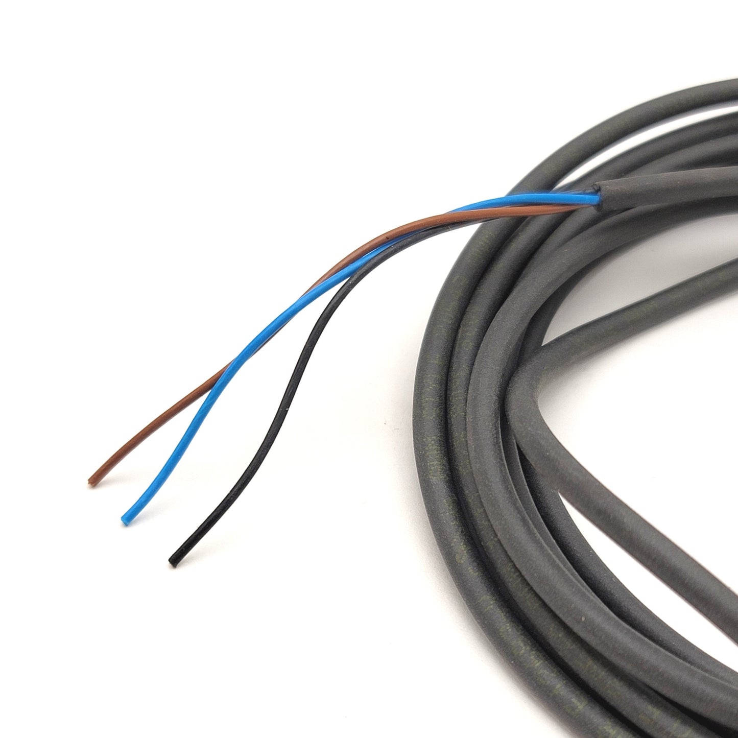 Used Lot Of 3 Lumberg Automation RKMV 3-224/5 M M8 3-Pin Single Ended Cordset 10Ft