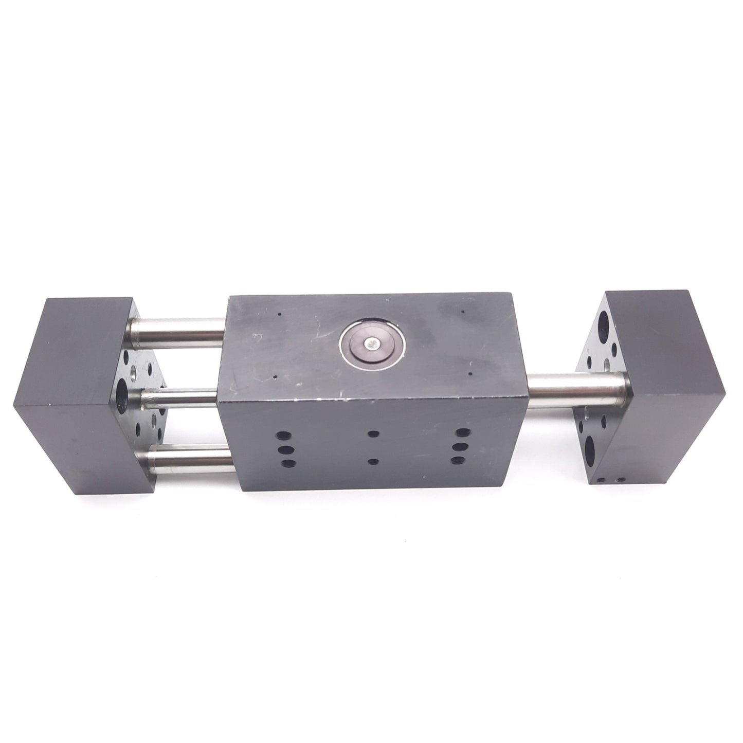 Used Robohand RPW-375-2-V Wide Body Parallel Pneumatic Gripper, 2-Jaw, 2" Stroke