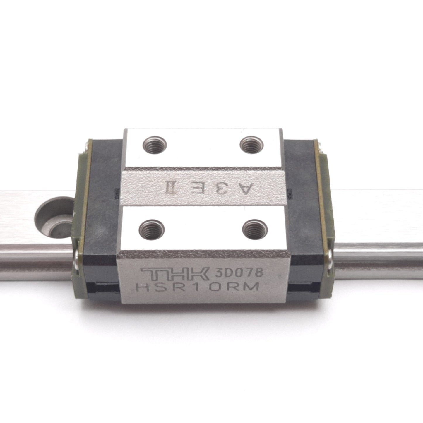 New – Open box THK HSR10RM Linear Bearing on 325mm Long Rail, Carriage: 31mm x 20mm x 13mm