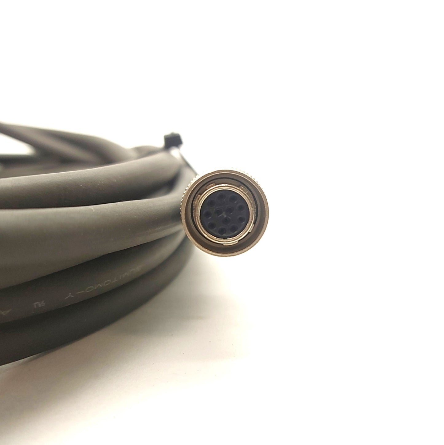 Used Camera Cable, 12-Pin Hirose Male to 12-Pin Hirose Female, 5m Long