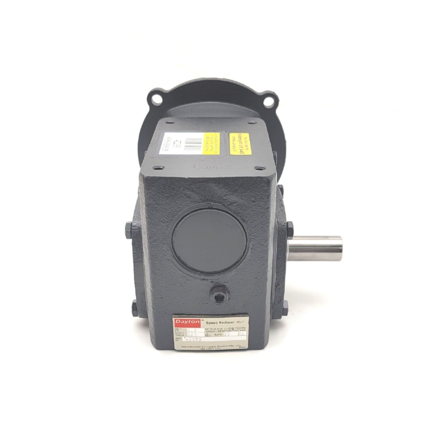 New Dayton 4Z295 Right Angle Speed Reducer Ratio 30:1, 56C, 0.5HP Max, 7/8" Shaft
