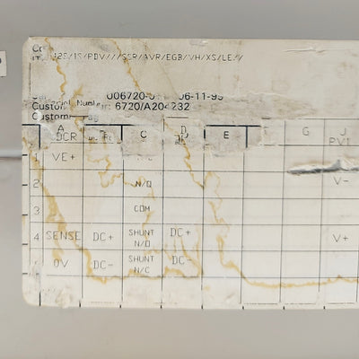 Used Eurotherm 942S/IS/PDV///SSR/AVR/EGB/VH/XS/LE// Pressure Controller, 100-240VAC