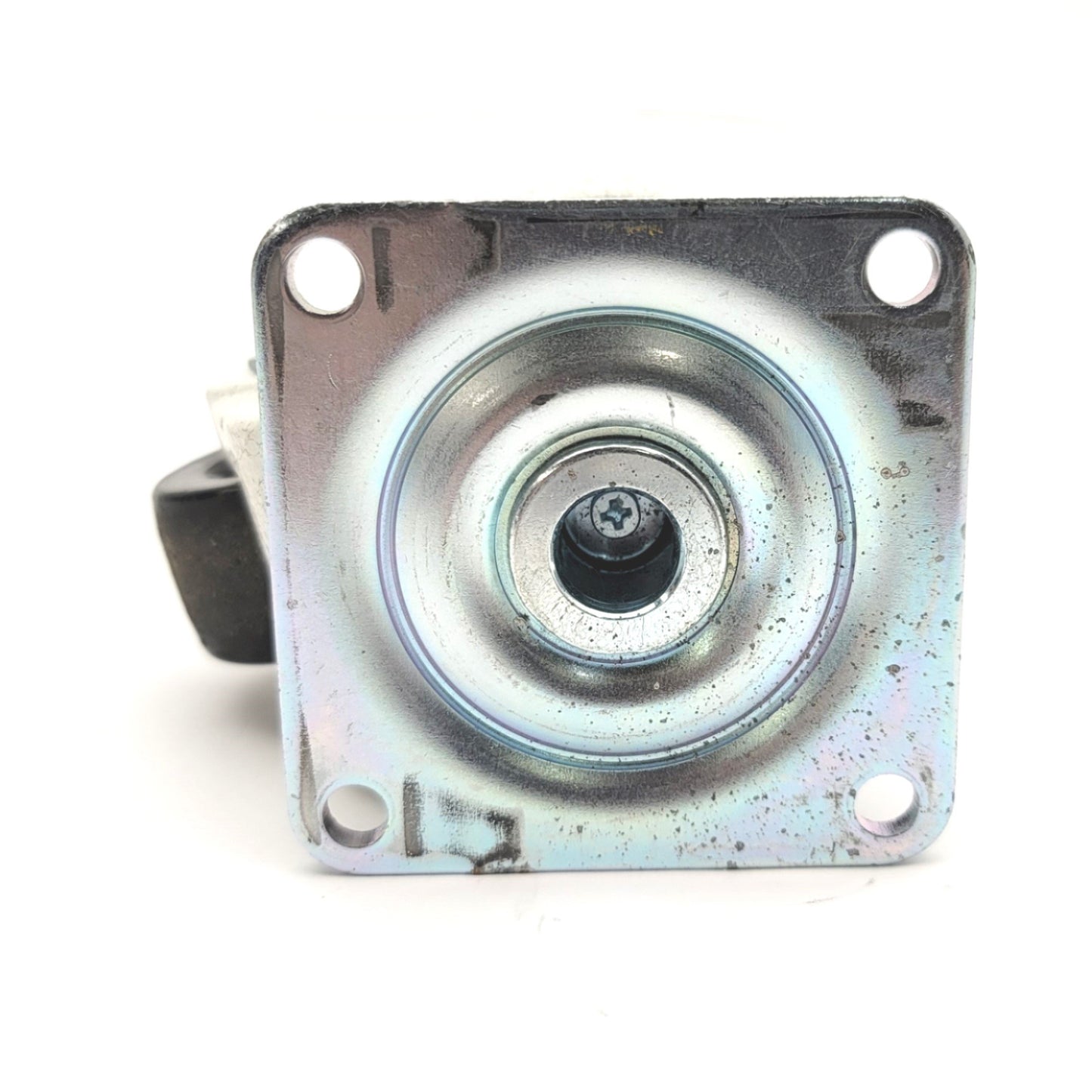 Used Blickle FootMaster GDN-60-F-NYN Plate Mounted Leveling Caster 250kg Cap 73x73mm