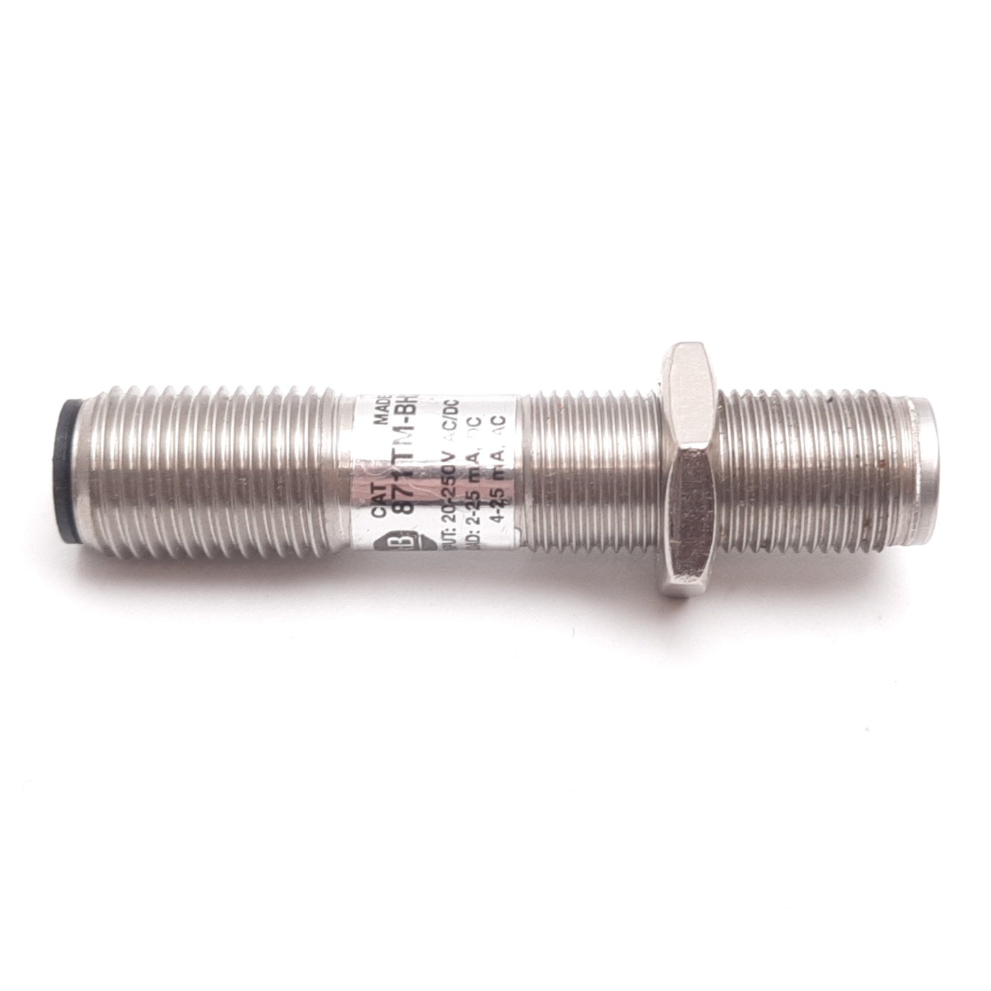 Used Allen Bradley 871TM-BH2N12-R3 Inductive Proximity Sensor, 2mm, 20-250VAC/DC