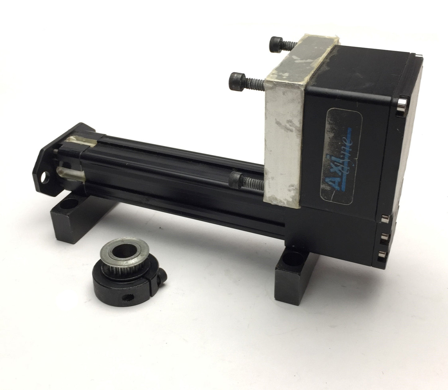 Used Tolomatic RSM389 Axidyne Rod Screw Linear Actuator, Stroke 3.0" w/Collar, Pulley
