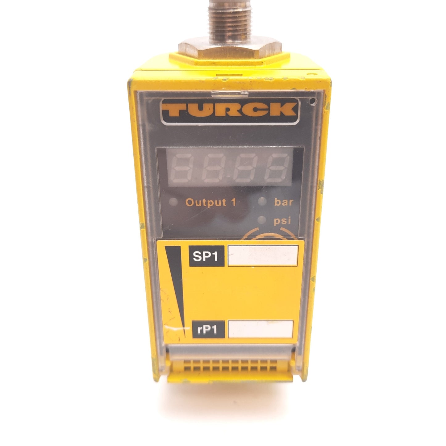 Used Turck PC010-Gi1/4A1M-LUAPN8X-H1141 Pressure Transmitter, 10bar / 145psi, 24VDC