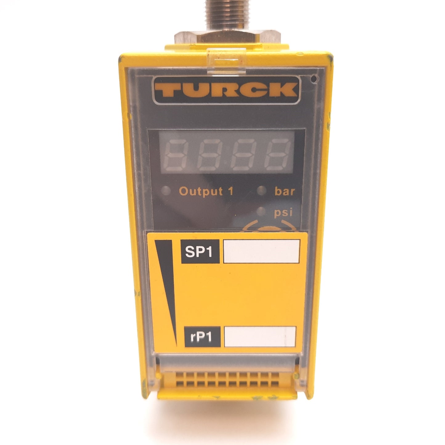 Used Turck PC010-Gi1/4A1M-LIAPN8X-H1141 Pressure Transmitter, 10bar / 145psi, 24VDC