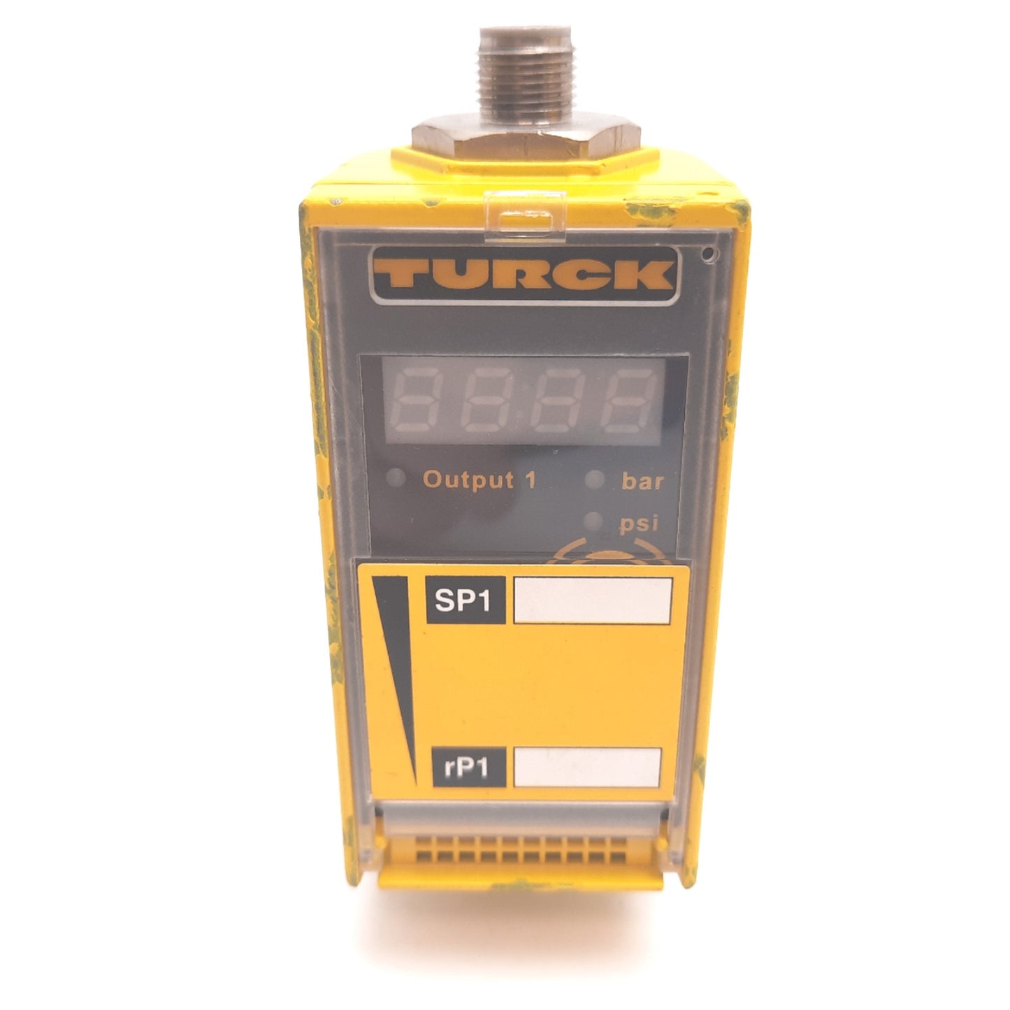Used Turck PC040-Gi1/4A1M-LIAPN8X-H1141 Pressure Transmitter, 40bar / 580psi, 24VDC