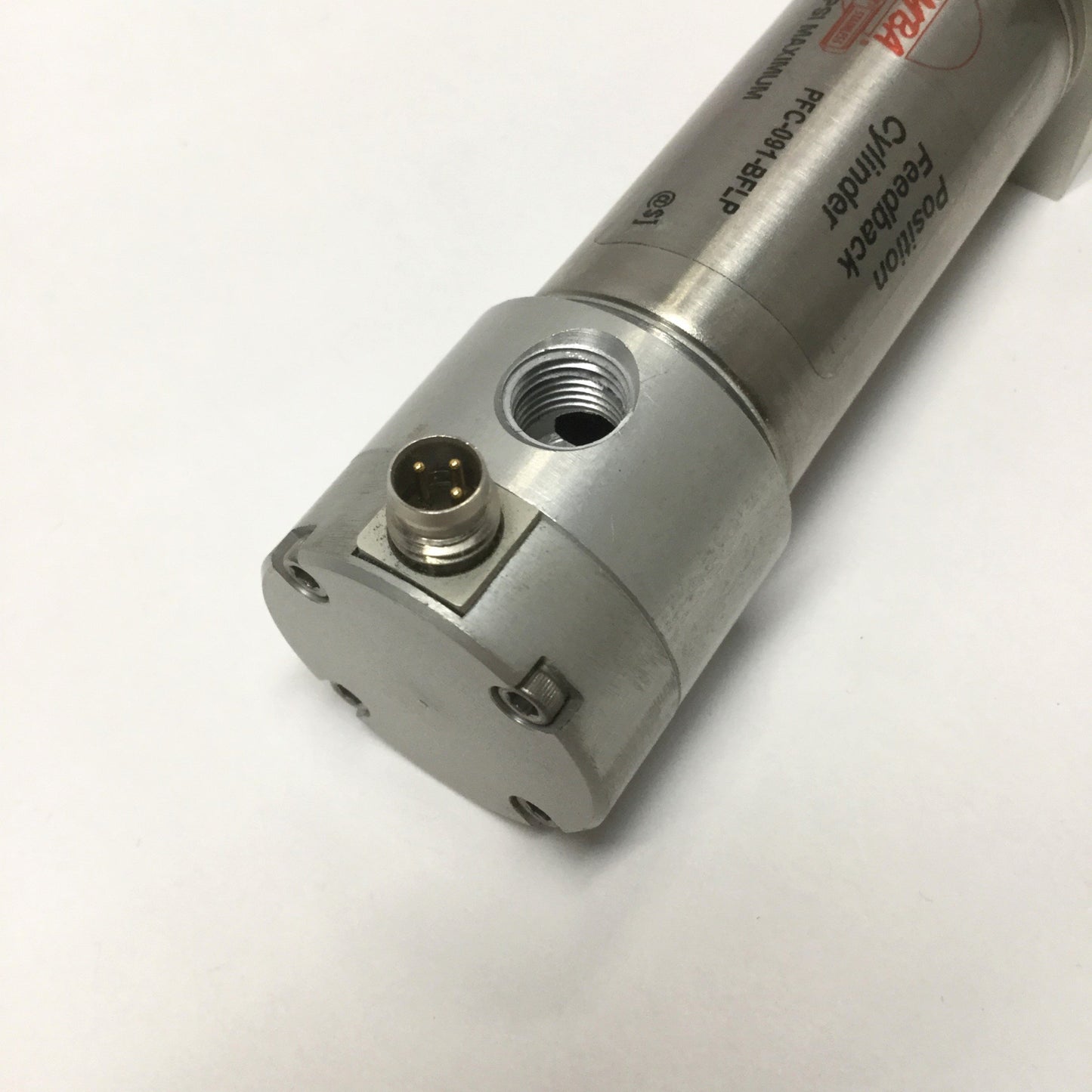 Used Bimba PFC-091-BFLP Linear Position Feedback Cylinder 1-1/16" Bore, 1" Stroke