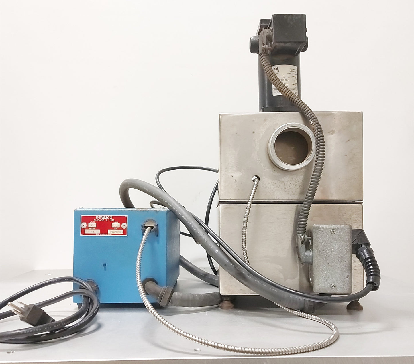 Used Wenseco M04D Wave Solder Pot 65lb Capacity 600°F 1500W 6 x 2" Wave 120VAC 12.5A