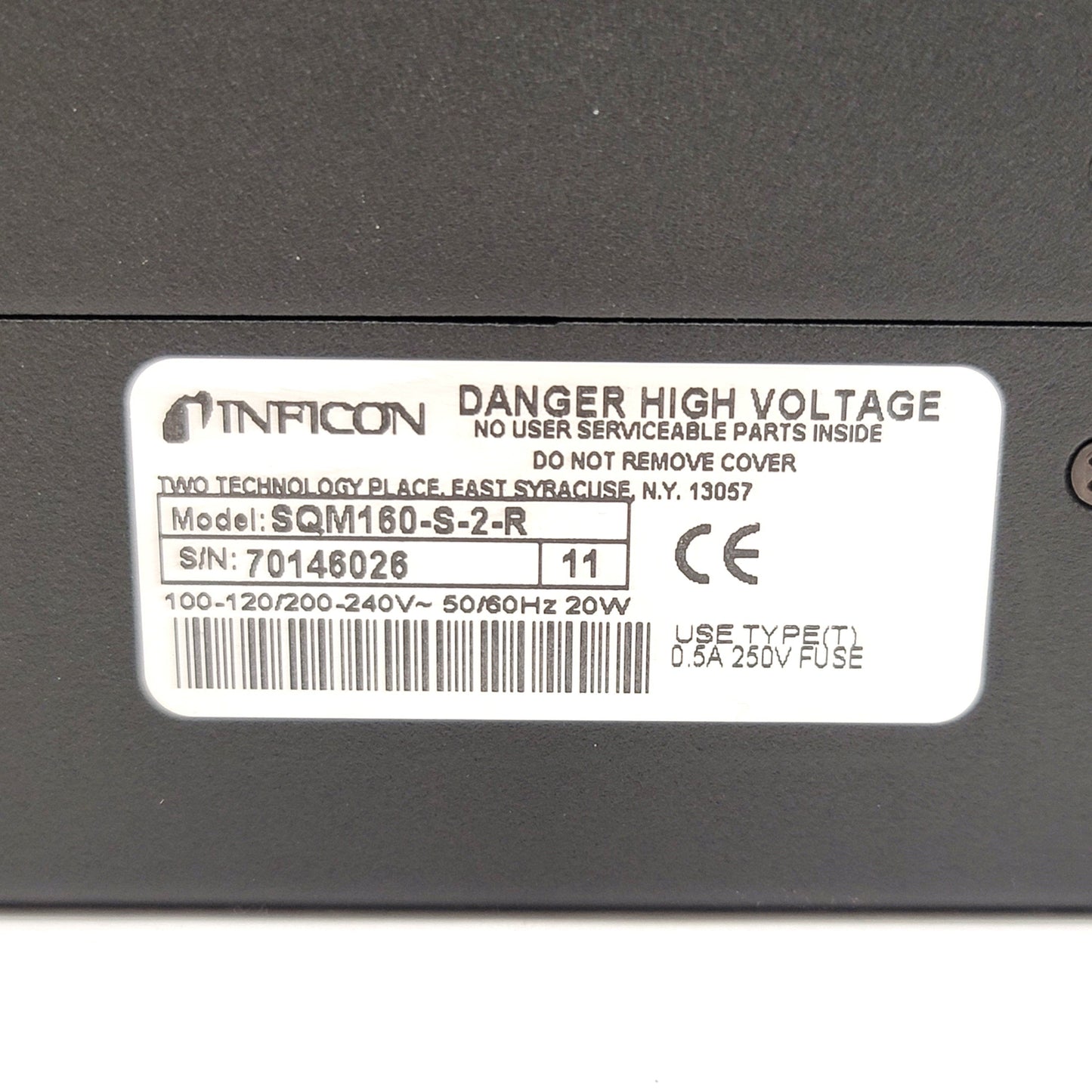 New – Open box Inficon SQM160-S-2-R Thin Film Deposition Monitor 2-Inputs, RS-232, 120/240VAC