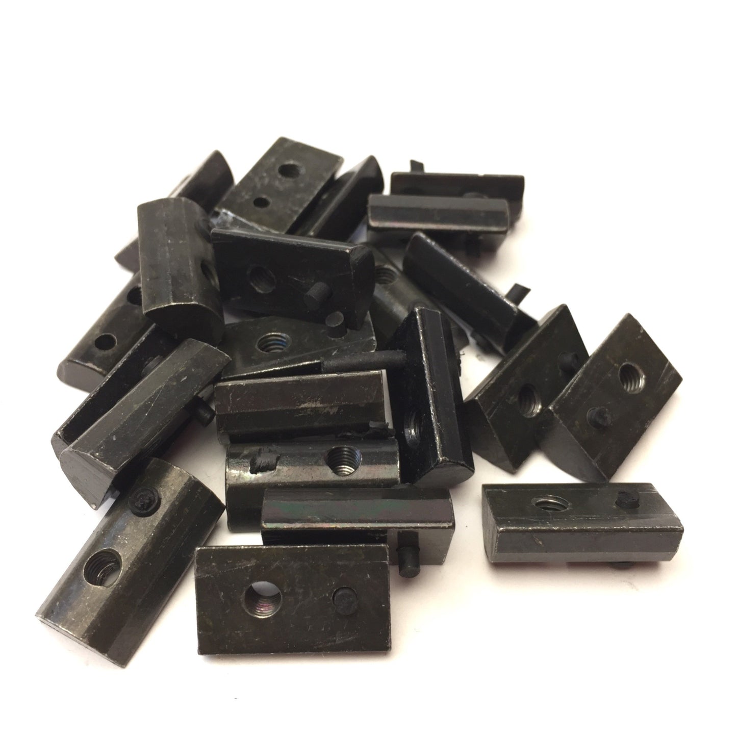 Used Lot of 23 80/20 3284 Aluminum Extrusion Hardware Roll-In T-Nut Flex Handle 10-32