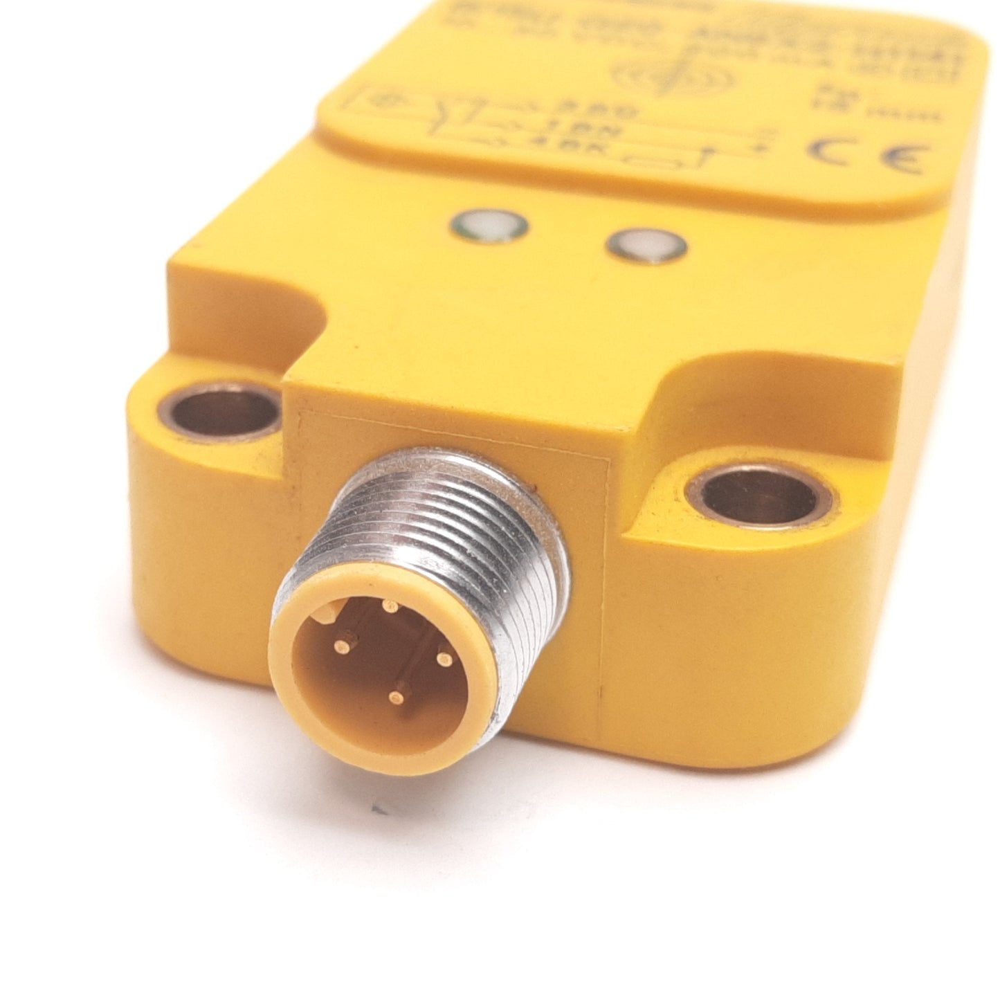Used Turck Bi15U-Q20-AN6X2-H1141 Inductive Sensor, 15mm, 10-30VDC 200mA, NPN N/O
