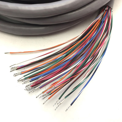 New Other Adept 10330-01090 Rev-C Digital I/O Output Cable Assembly, DB44 to Flying Leads