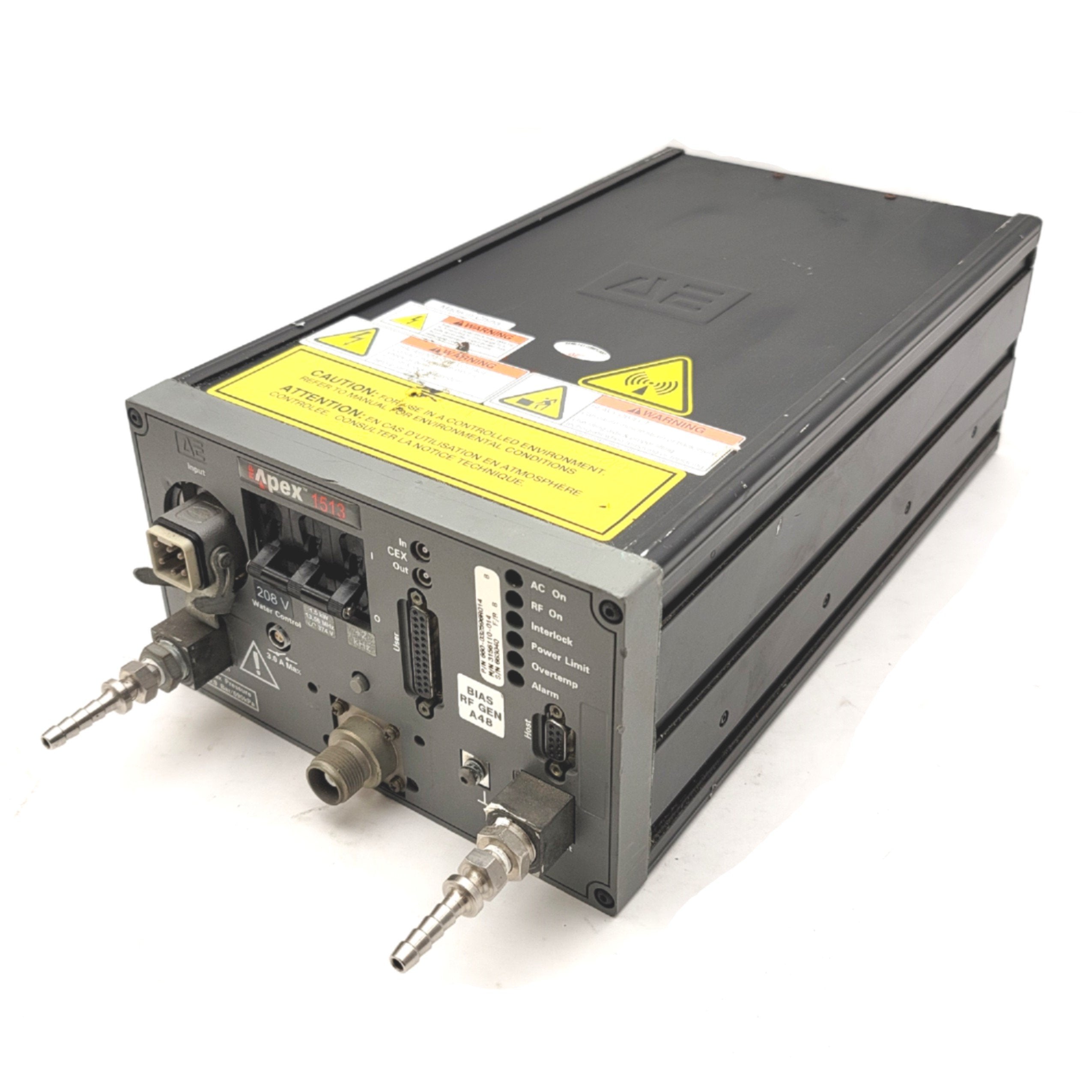 Advanced Energy 660-032596R014 Apex 1513 RF Generator 208VAC 1.5kW