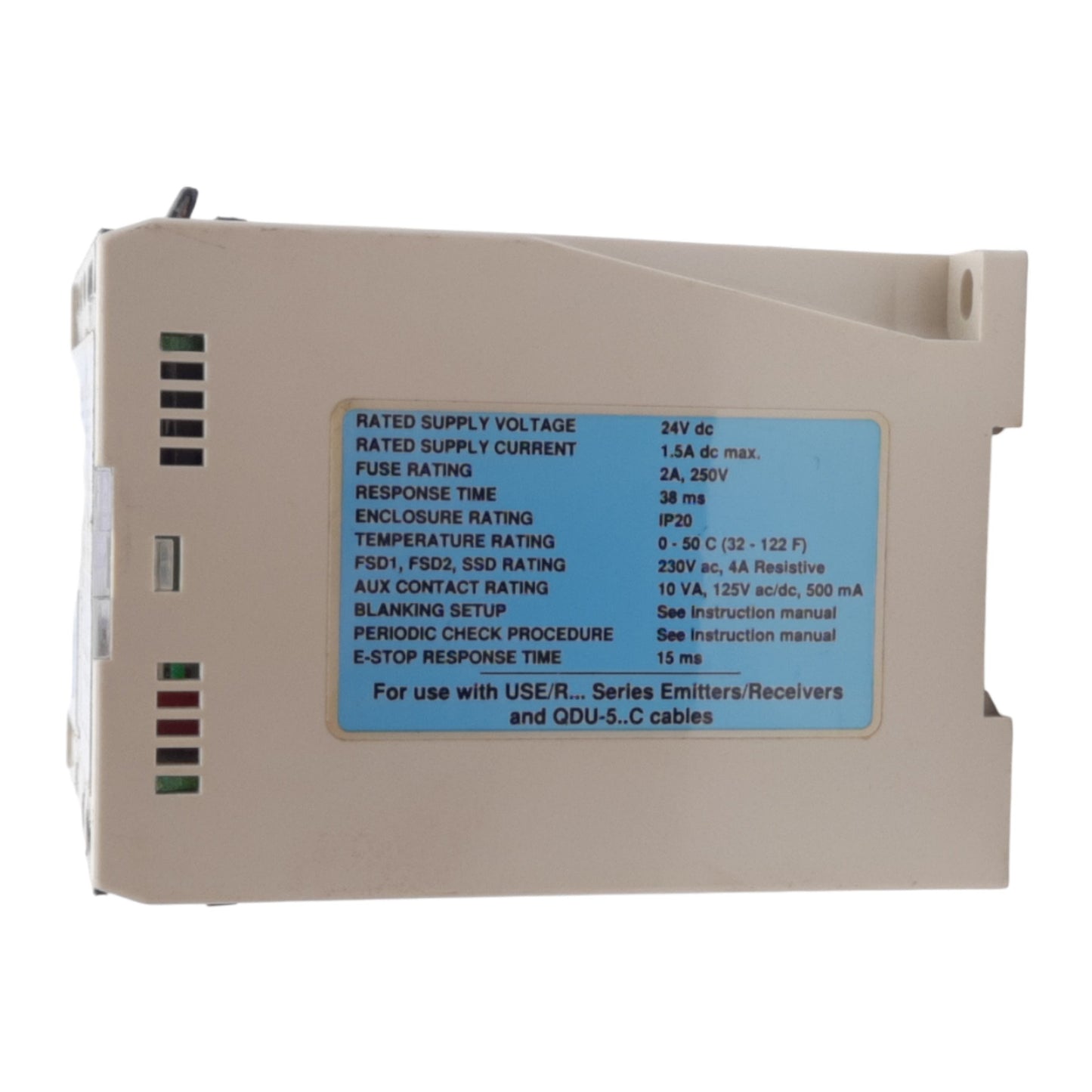 Used Banner USDINT-1T2E Micro-Screen Light Curtain Controller Box Module W/ DeviceNet