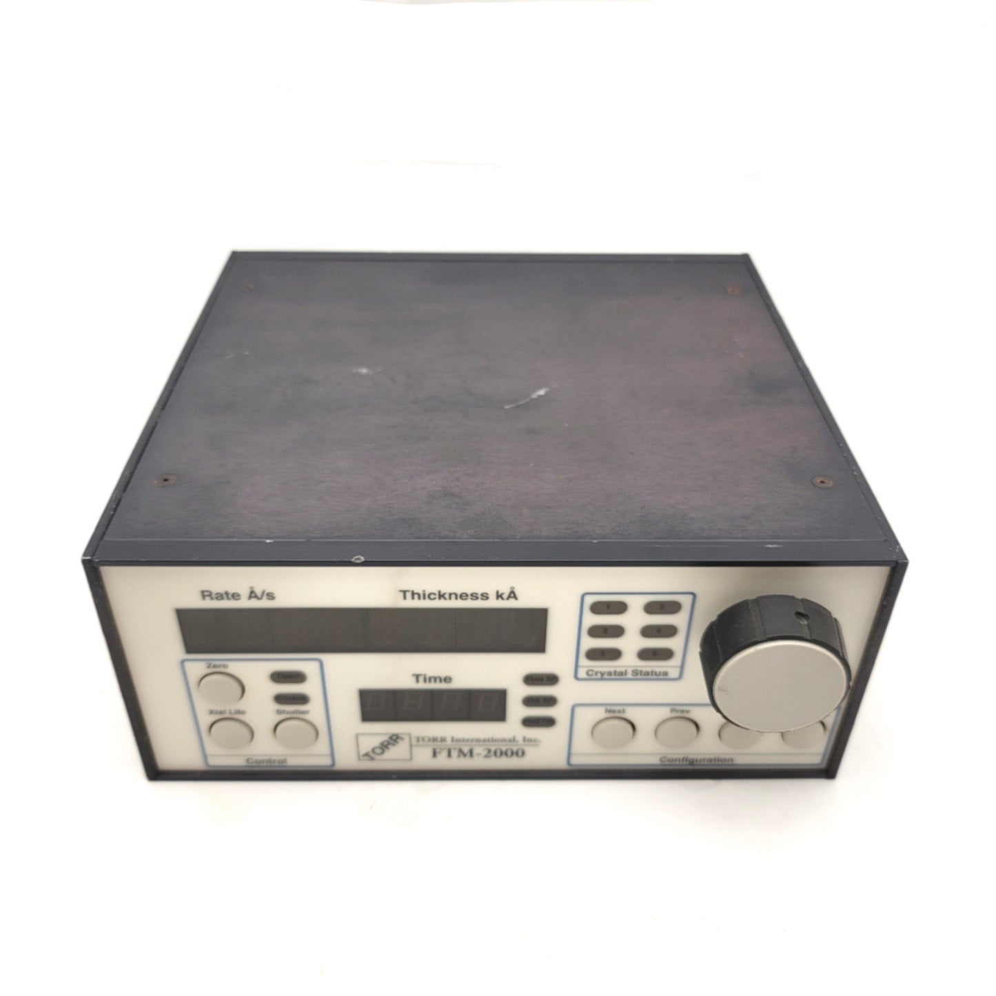 Used TORR SQM160-S-2-R Thin Film Deposition Monitor 2-Inputs, RS-232, 120/240VAC